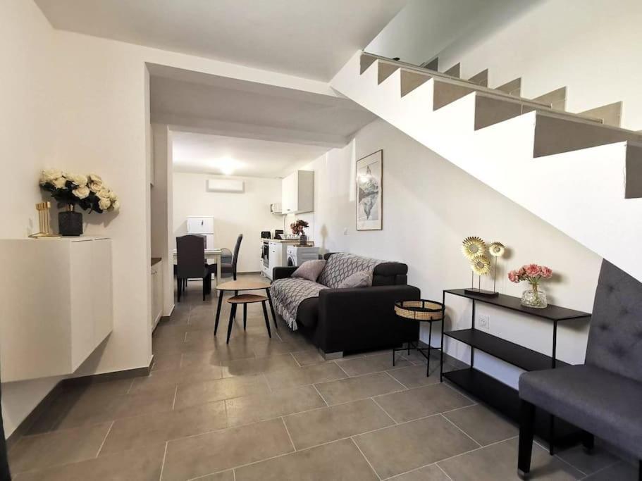L'Elegant Duplex - Clim I Wifi I Proche Du Centre-Ville ميراماس المظهر الخارجي الصورة